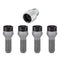 McGard Wheel Lock Bolt Set - 4pk. (Cone Seat) M14X1.5 / 17mm Hex / 31.0mm Shank Length - Black