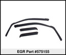 EGR 07-13 Jeep Wrangler JK In-Channel Window Visors - Set of 4 - Matte (575155)