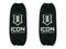 ICON Short 2.5 Series Shock Coil Wrap w/Logo Pair (11.25-12.25)