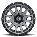 ICON Compression 18x9 5x150 25mm Offset 6in BS Titanium Wheel