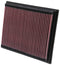 K&N Replacement Air Filter MERCEDES SLK 200 (UK) / SLK 230 2.3L I4 KOMPRESOR (US) 98-99