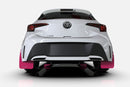 Rally Armor 18-23 Subaru XV Crosstrek Pink Mud Flap BCE Logo