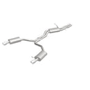 MagnaFlow Sys C/B 12-15 Audi A6 / A7 3.0L V6 SS 2.5in Dual Split Rear Ext 4in Tips