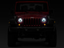 Raxiom 97-18 Jeep Wrangler TJ/JK Axial Series LED Daymaker Headlights- Chrome Housing (Clear Lens)