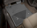 WeatherTech 14+ Chevrolet Silverado Front Rubber Mats - Black