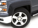 Lund 15-17 Chevy Silverado 2500 RX-Rivet Style Textured Elite Series Fender Flares - Black (4 Pc.)