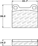 StopTech Performance 98-04 Volvo C70/98-00 V70 Rear Brake Pads