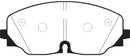 EBC 2017+ Volkswagen Atlas 2.0L Turbo Greenstuff Front Brake Pads