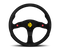 Momo MOD80 Steering Wheel 350 mm -  Black Suede/Black Spokes