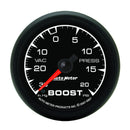 Autometer ES 52.4mm 30 In. HG/20 PSI Vacuum/Boost Gauge