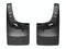 WeatherTech 06+ Dodge Ram Duallie No Drill Mudflaps - Black