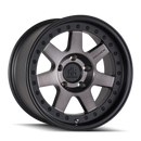 Mayhem 8300 Prodigy 17x9 / 5x127 BP / -6mm Offset / 78.1mm Hub Matte Black w/ Dark Tint Wheel