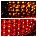 Xtune Porsche 911 996 ( Non 4S. Turbo. GT3 ) 99-04 LED Tail Lights Red Clear ALT-ON-P99699-LED-RC