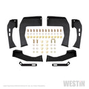 Westin 04-13 Chevy Silverado 1500 Crew Cab 2004-2013 HDX Drop Nerf Step Bars - Textured Black