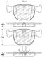 StopTech Performance 00-04 BMW M5 E39 / 00-06 X5 / 03-05 Range Rover HSE Front Brake Pads