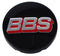 BBS Center Cap 56mm Black/Silver/Red