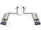 aFe Takeda 16-17 Lexus RC 200T 2.0L (t) 2in. SS Axle-Back Exhaust System w/Polished Blue Tips