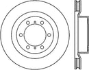 StopTech 15-17 Lexus GX Front Slotted Left Cryo Rotor