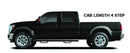 N-Fab Nerf Step 99-06 Chevy-GMC 2500/3500 Ext. Cab - Tex. Black - Cab Length - 3in