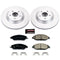 Power Stop 2013 Infiniti JX35 Front Z17 Evolution Geomet Coated Brake Kit