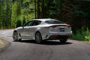 MBRP 2022 Kia Stinger 3.3L T304 SS Cat-Back Exhaust- Dual Split Rear Quad Outlet Uses Factory Bezels