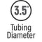 MagnaFlow Sys C/B 11-15 Ford Super Duty F250 6.2L EC CC, SS 3.5in Single Rear Pass Side Ext 5in Tip