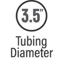 MagnaFlow D-Fit Muffler 409 SS 3.5in 14-19 Ram 2500/3500 6.4L