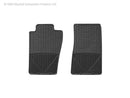 WeatherTech 82-93 Chevrolet S10 Pickup Front Rubber Mats - Black