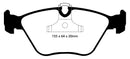 EBC 04-06 BMW X3 2.5 (E83) Yellowstuff Front Brake Pads