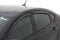 AVS 13-16 Dodge Dart Ventvisor In-Channel Front & Rear Window Deflectors 4pc - Smoke