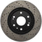 StopTech 05-10 GMC Sierra 1500 (w Rear Drum) / 07-09 GMC Yukon Front Right Slotted & Drilled Rotor