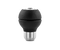 Momo Race Shift Knob - Black Airleather, Aluminum Insert