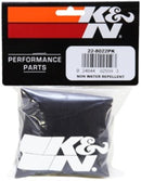 K&N Universal Precharger Round Straight Air Filter Wrap Black 7 Inch ID / 9 Inch Height