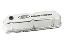 Ford Racing Ford Mustang Logo Stamped Steel Chrome Valve Covers