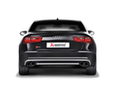 Akrapovic 13-17 Audi S6 Avant/Limousine (C7) Evolution Line Cat Back (Titanium) w/ Carbon Tips