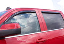 AVS 02-08 Dodge RAM 1500 Quad Cab Ventvisor In-Channel Front & Rear Window Deflectors 4pc - Smoke