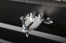 Deezee Universal Tool Box - Red Crossover - Single Lid Black BT Pull Handle (Low/Txt Blk)