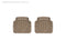 WeatherTech 99 BMW M3 Convertible Rear Rubber Mats - Tan