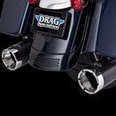 Vance & Hines HD Dresser 17-22 Monster Round Black Slip-On Exhaust