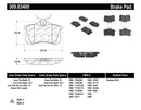 StopTech 02-08 Audi A4 Quattro / 2/99-02 Audi S4 / 93-10 VW Golf GL/GLS Performance Rear Brake Pads