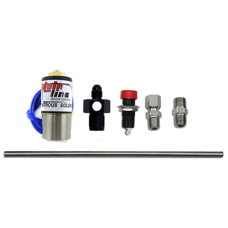 Nitrous Express Nitrous Purge Valve (4AN Manifold Push Button and Vent Tube)