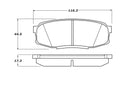 StopTech 07-17 Toyota Tundra Street Performance Rear Brake Pads