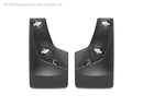 WeatherTech 07-13 GMC Sierra No Drill Mudflaps - Black