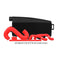 Mishimoto Subaru 02-07 WRX/04-07 STi Top-Mount Intercooler Kit - Powder Coated Black & Red Hoses