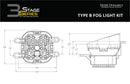 Diode Dynamics SS3 Pro Type B Kit ABL - Yellow SAE Fog