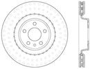 StopTech Power Slot 12 Audi A6 Quattro/11-12 A7 Quattro / 07/11-13 S4 Front Right Slotted Rotor