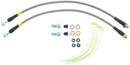 StopTech 11-14 Jeep Grand Cherokee (all) Stainless Steel Front Brake Lines